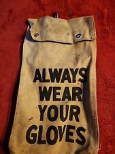 Canvas glove bag for sale  Trafford