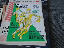Celtic hibernian 1972 for sale  UK