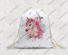 Pink unicorn personalised for sale  YELVERTON