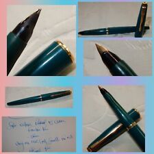parker pen green for sale  SANDHURST