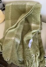 Faux cashmere green for sale  DURSLEY