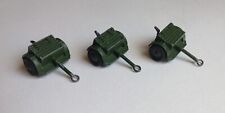Used, DINKY TOYS No.687 - X3, 25 Pdr Field Gun AMMUNITION TRAILER / LIMBER (1957-1968) for sale  BURNLEY
