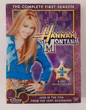 Hannah Montana - A Primeira Temporada Completa 1 (2006-2007) (DVD, 2008, Conjunto de 4 Discos) comprar usado  Enviando para Brazil