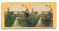 RARE 5 hand-colored 1868 stereoviews of the Lost Village of Kensico NY by Ryder! for sale  Shipping to South Africa