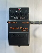 Usado, Pedal distorsionado para guitarra Boss Metal Zone MT-2 segunda mano  Embacar hacia Argentina