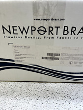Banheira e chuveiro Newport latão novo com etiquetas 1,8 GPM função única chuveiro de mão 280R/26 comprar usado  Enviando para Brazil