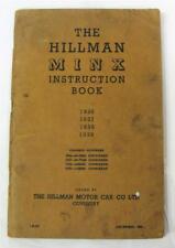 Hillman minx 1936 for sale  LEICESTER