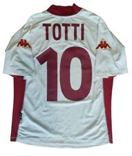 Maglia calcio Roma 10 Totti away 2001-2002 kappa gara jersey shirt Italia INA S usato  Milazzo