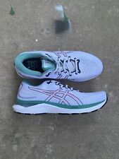 ASICS Women's Gel-Cumulus 24 Running Shoes Size 11 White Barely Rose Pre Owned for sale  Shipping to South Africa