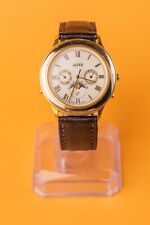 Relógio de quartzo masculino Alfex Moonphase calendário Re.4541 dois tons 40mm fabricado na Suíça, usado comprar usado  Enviando para Brazil