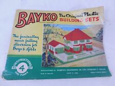 Bayko set instruction for sale  GOOLE