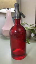 Antique red seltzer for sale  Shipping to Ireland