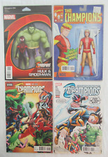 Champions #2 Variant Cover Set of 4 Marvel Comics 2016 Miles Morales Kamala Khan comprar usado  Enviando para Brazil