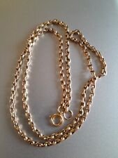 Gold oval link for sale  PETERBOROUGH