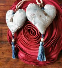 Light blue heart for sale  CHESTERFIELD