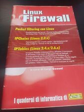 Libro linux firewall usato  Prato