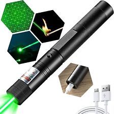 Caneta ponteiro laser verde 2000 milhas 532 nm feixe visível luz lazer recarregável, usado comprar usado  Enviando para Brazil