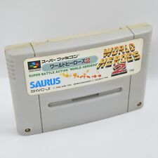 Cartucho Super Famicom WORLD HEROES 2 somente Nintendo 2143 sfc comprar usado  Enviando para Brazil