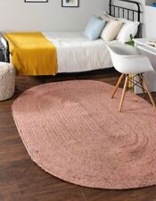 Pink Braided Jute Rug,Boho Home Decor Livingroom Bedroom Rustic Kitchen rug,Cust segunda mano  Embacar hacia Argentina
