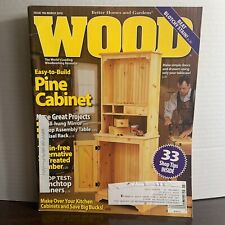 Revista de madeira março 2010 armário de pinho fácil de construir e mais ótimos projetos, usado comprar usado  Enviando para Brazil
