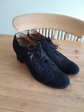 1940s black suede for sale  SHEFFIELD