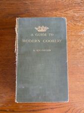 Guide modern cookery for sale  MACCLESFIELD