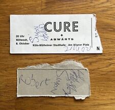 The Cure - Signed Ticket Stub 8th October 1980 Cologne - Robert Smith Simon Lol, usado comprar usado  Enviando para Brazil