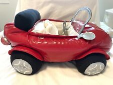 Build A Bear Car Red Plush Shiny Cruising Convertible Working Horn 2 Seater for sale  Shipping to South Africa