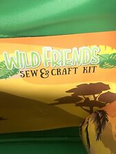 Usado, Kit de atividades de costura idade 8+ fácil passo a passo Wild Friends Safari 4 animais comprar usado  Enviando para Brazil