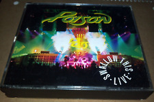 Poison Swallow This Live Conjunto de 2 CDs Original Pressionando Glam Hair Metal Rock n Roll comprar usado  Enviando para Brazil