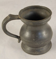 Antique pewter gill for sale  UK