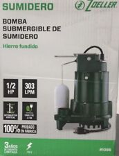 Bomba de sumidero Zoeller 1/2 HP, bomba sumergible de sumidero #1096 (C7) nueva, usado segunda mano  Embacar hacia Argentina
