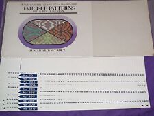 KNITTING MACHINE ACCESSORY'S PUNCH CARDS FOR STANDARD GAUGE MACHINES VOLUME 2 for sale  Shipping to Canada