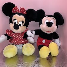 Disneyland Walt Disney World Mickey Mouse y Minnie Mouse Juego de Peluche De Colección Usado en Excelente Condición segunda mano  Embacar hacia Argentina