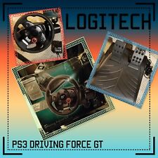 Volante/pedal LOGITECH PS3 Driving Force GT en caja original, usado segunda mano  Embacar hacia Argentina