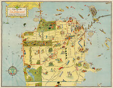 Early pictorial map for sale  Clarkston
