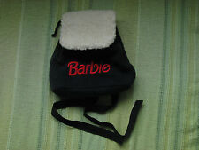 Usado, Mochila pequeña Barbie negra blanca 19x19 cm bolso usado rara niña niños pequeños segunda mano  Embacar hacia Argentina