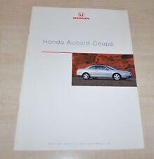 Honda Accord Coupe Brochure Broszura PL na sprzedaż  PL