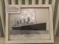 Print titanic signed for sale  DURHAM