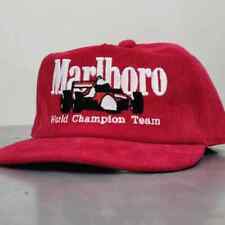 Sombrero de pana de carreras Deadstock bordado Marlboro segunda mano  Embacar hacia Argentina