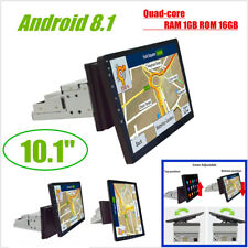 Single DIN 10.1" 1080P giratorio de cuatro núcleos de Ram 1GB de ROM 16GB GPS radio estéreo de coche segunda mano  Embacar hacia Spain