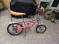 Schwinn Disc Brake Orange Krate Nice 1973 5 Speed Stik Shift Stingray Bike for sale  San Jose
