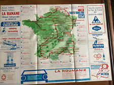Carte tour cyclisme d'occasion  France