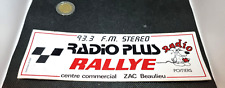Autocollant sticker radio d'occasion  Bully-les-Mines