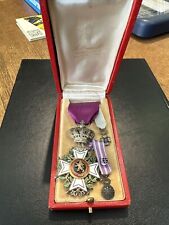 Médaille ordre léopold d'occasion  Bâgé-la-Ville