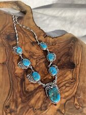 Silver turquoise navajo for sale  LONDON