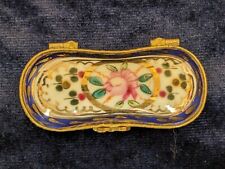 Porcelain painted trinket for sale  ROCHESTER