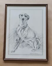 lurcher print for sale  BICESTER