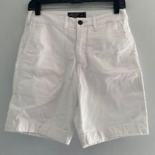 Usado, Bermuda Abercrombie & Fitch branca elástica tamanho 26 cintura comprar usado  Enviando para Brazil