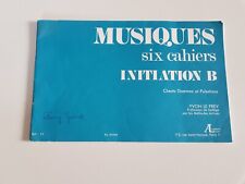 Livre musiques cahiers d'occasion  Messigny-et-Vantoux